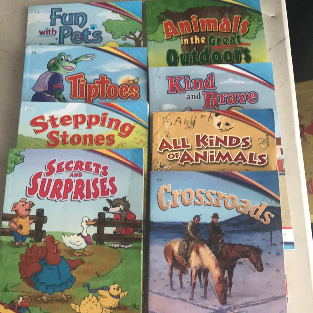 Bundle of 8 Beka reading program books